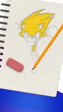 The hedgehog coloring and drawing book截图3
