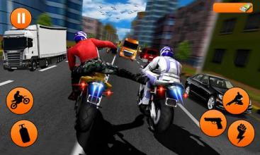 Traffic Bike Shooter截图1