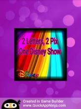 2 Letters, 2 Pix Equals 1 Disney Show截图4