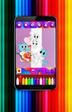 Gumballl Coloring Book for Darwin截图3