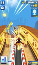 Subway Spider Hero  adventure Run截图1