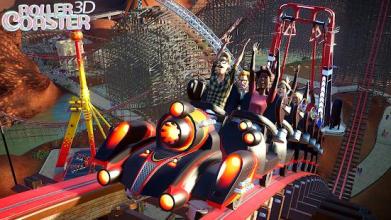 Driving roller coaster in 3D截图2