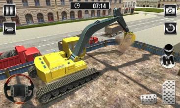 Real Excavator Driving Simulator  Digging Games截图3