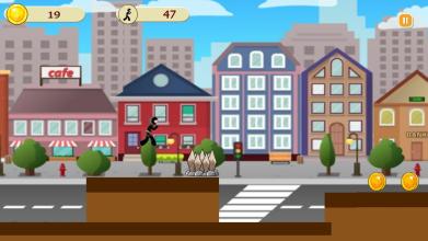 Awasome Stickman Ninja Run截图2