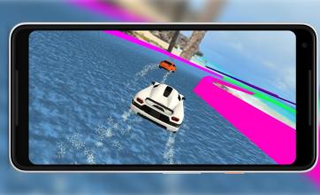 Car Aqua Race 3D  Water Park Race截图2