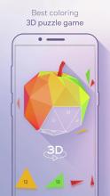 LowPoly 3D Art Paint by Number截图2