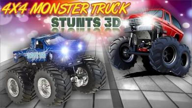 Impossible Monster Truck: Offroad 3d 2018截图4