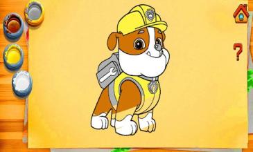 Coloring Paw Patrol截图3