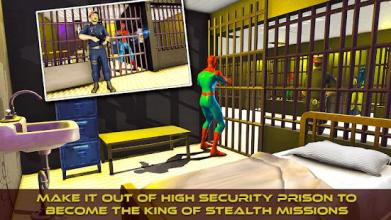 Super Hero Prison Escape-Rescue and Survival Game截图1