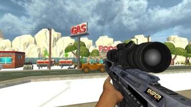 warfare Sniper Shoot : Military Battle截图1