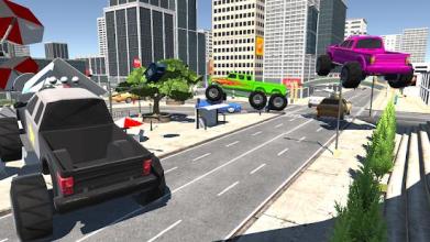 Monster Truck - Car destruction截图1