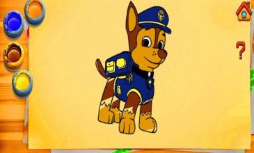 Coloring Paw Patrol截图1