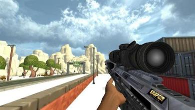 warfare Sniper Shoot : Military Battle截图5