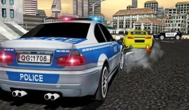 Highway Police Car Chase-Grappler Police Bumper截图4