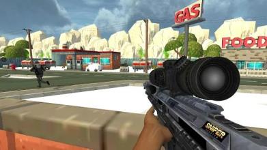 warfare Sniper Shoot : Military Battle截图2