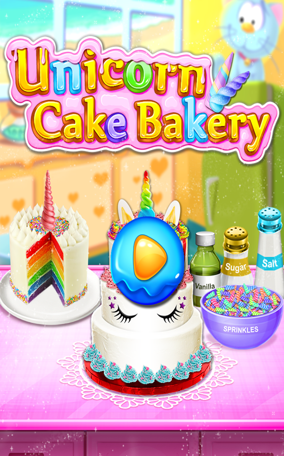 Unicorn Cake Bakery - Sweet Cake Dessert Maker截图4