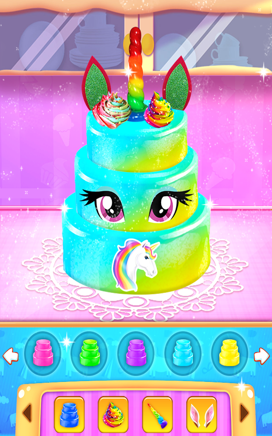 Unicorn Cake Bakery - Sweet Cake Dessert Maker截图5