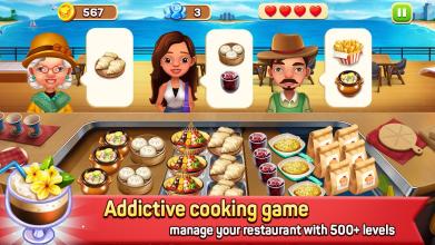 Fast Restaurant  Crazy Cooking Chef madness截图3