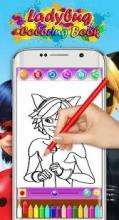 Ladybug And Cat Noir Drawing Coloring Book截图3