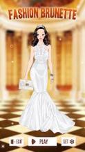 FB Fashion Brunette - Dress Up Game截图3