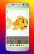 Fish Draw Color By Number Pixel Art 2018截图2