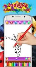 Ladybug And Cat Noir Drawing Coloring Book截图1