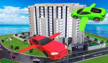 Flying Car Rescue Simulator 3D截图2