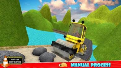 River Side Road Construction - Flip City Builder截图4