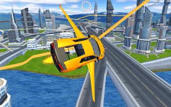 Futuristic Flying Car Real Drive 3D 2018截图5