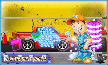 Cute Little Car Wash Game: Truck Salon & Auto Spa截图4