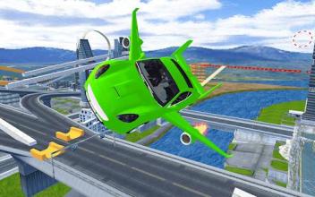 Futuristic Flying Car Real Drive 3D 2018截图3