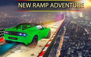 Xtreme Mega Ramp Impossible Car Stunts Racing截图3