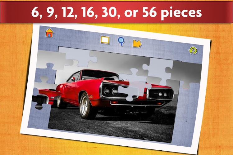 Cool Cars Jigsaw Puzzles Game截图3