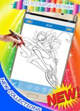 how to draw & coloring Winx Club new collection截图4