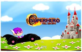 Superhero Hill Racing截图4