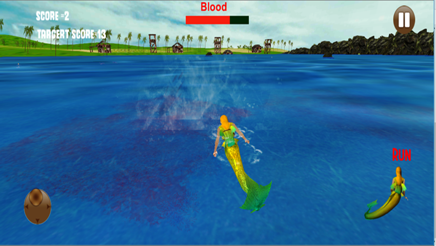 Hungry Mermaid Simulator Sea截图1