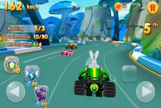 Super Talking Animals : Car Transform Racing截图1