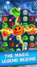 Witch Puzzle - Halloween Match 3截图2