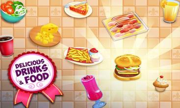 Cooking kitchen fever - cooking games for girls截图1