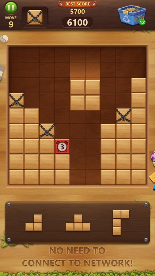 Wood Block Puzzle Classic截图1