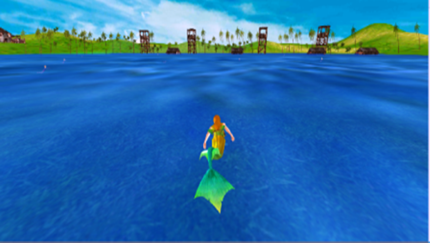 Hungry Mermaid Simulator Sea截图4