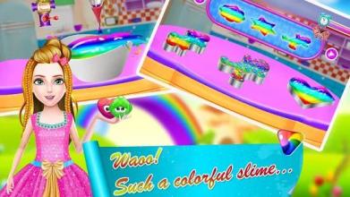 DIY Glitter Slime Maker - Jelly Factory Games截图1