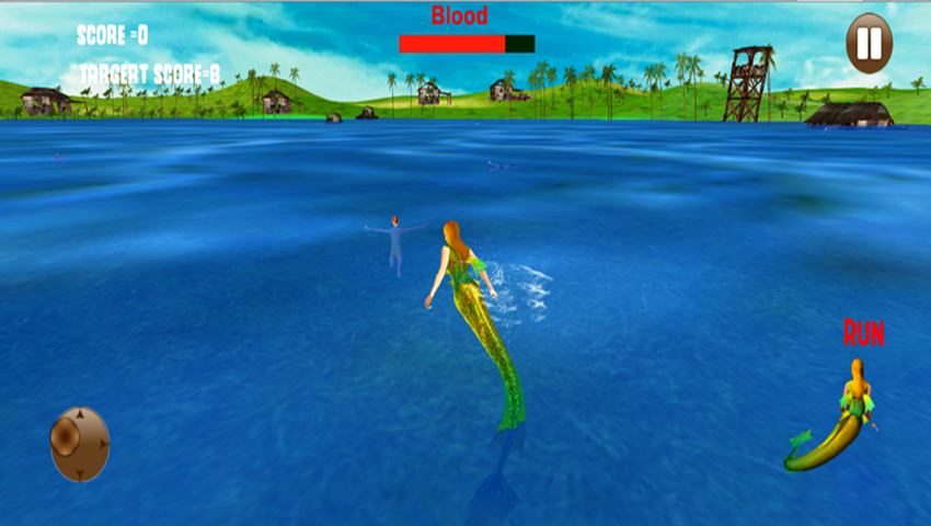 Hungry Mermaid Simulator Sea截图3