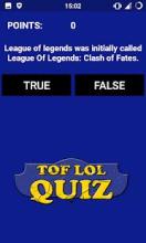 True or False LOL Quiz截图3