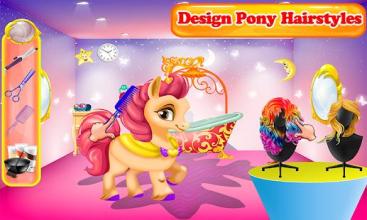 Rainbow Pony Horse Makeover: Pet Grooming Salon截图2