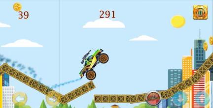 Gun Truck Climb Challenge截图3