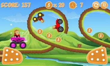 Tiger Go Racing Car Game for Kids截图4