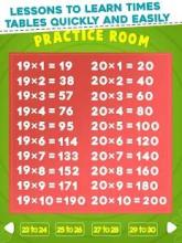 Learn Multiplication Tables- Times Table Kids Math截图2