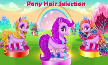 Rainbow Pony Horse Makeover: Pet Grooming Salon截图3