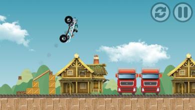 Stickman Racing Destruction Truck Game截图3